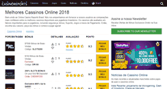 Desktop Screenshot of onlinecasinoreports.com.br