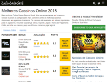 Tablet Screenshot of onlinecasinoreports.com.br